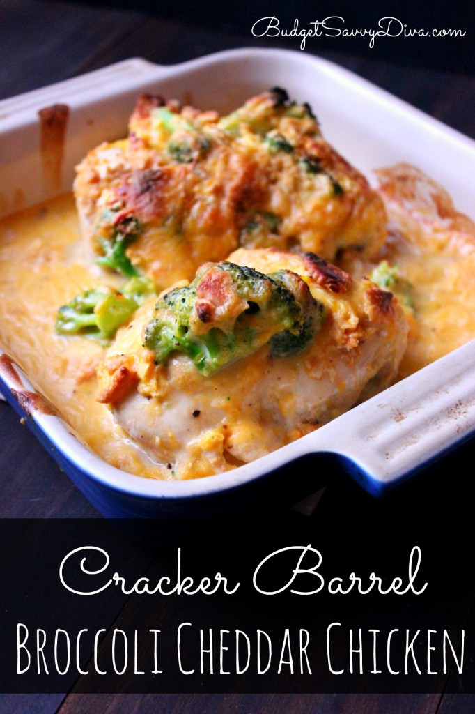 Cracker Barrel Broccoli Cheddar Chicken Recipe