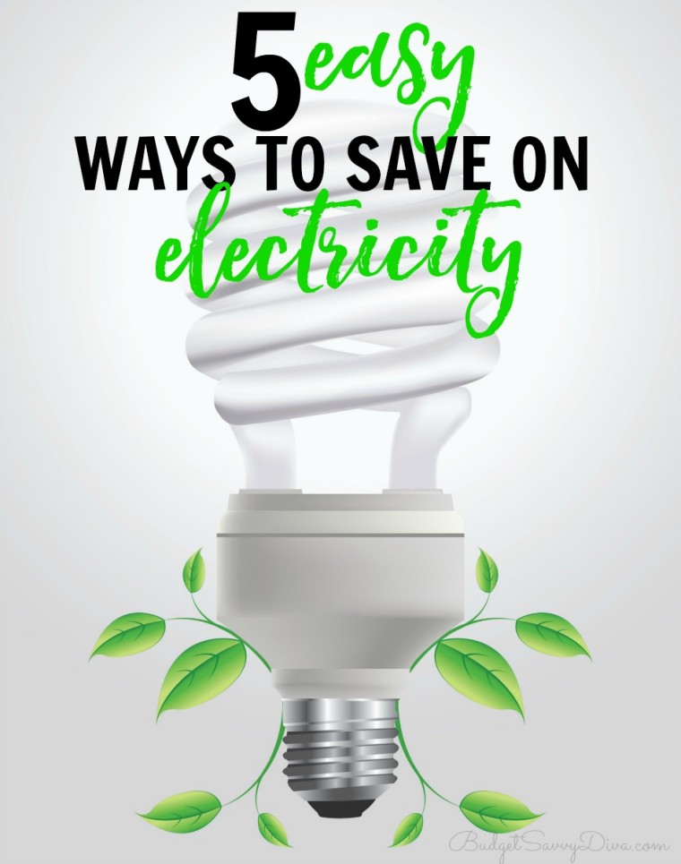 5 Easy Ways To Save On Your Electric Bill Budget Savvy Diva 