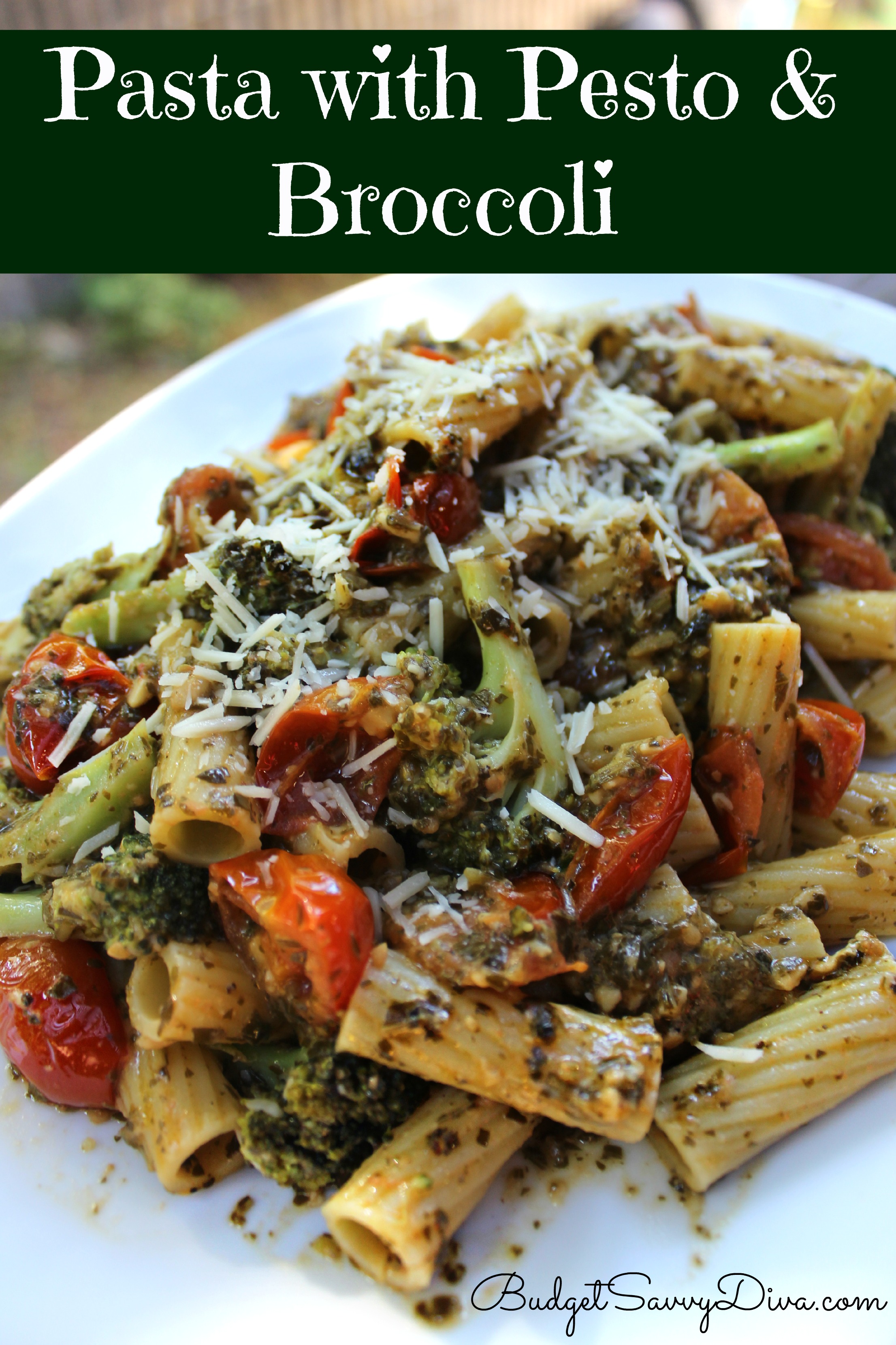 Pasta with Pesto and Broccoli Recipe Budget Savvy Diva