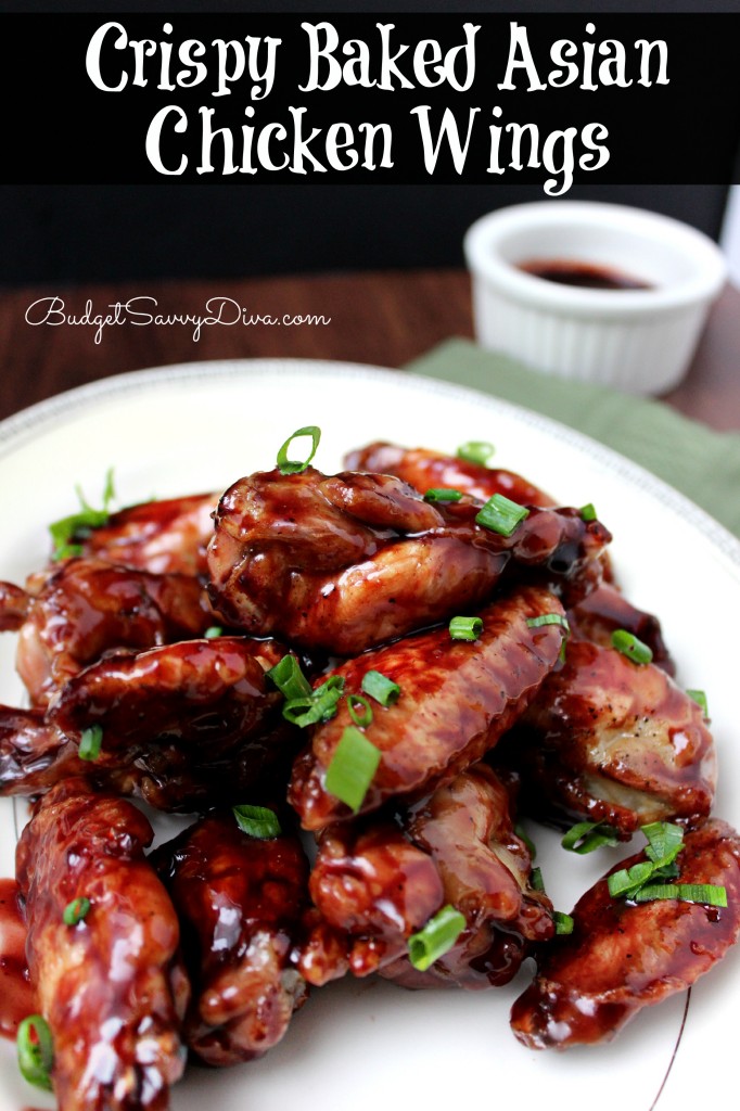 Crispy Baked Asian Chicken Wings Recipe - Budget Savvy Diva