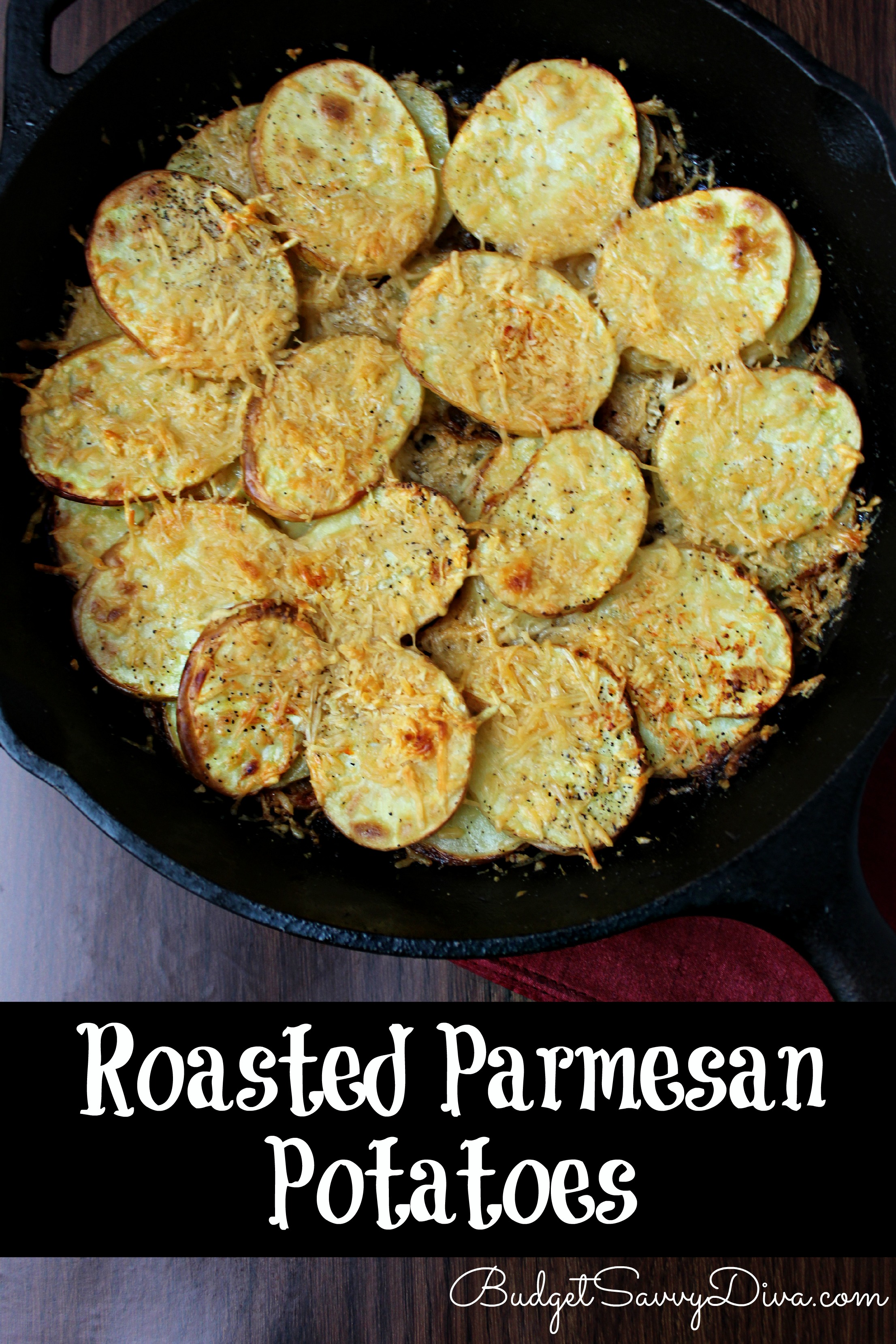 Roasted Parmesan Potatoes Recipe Budget Savvy Diva