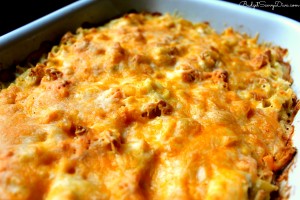 Cheesy Chicken Casserole Recipe - Budget Savvy Diva