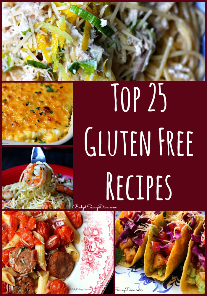 Top 25 Gluten Free Recipes