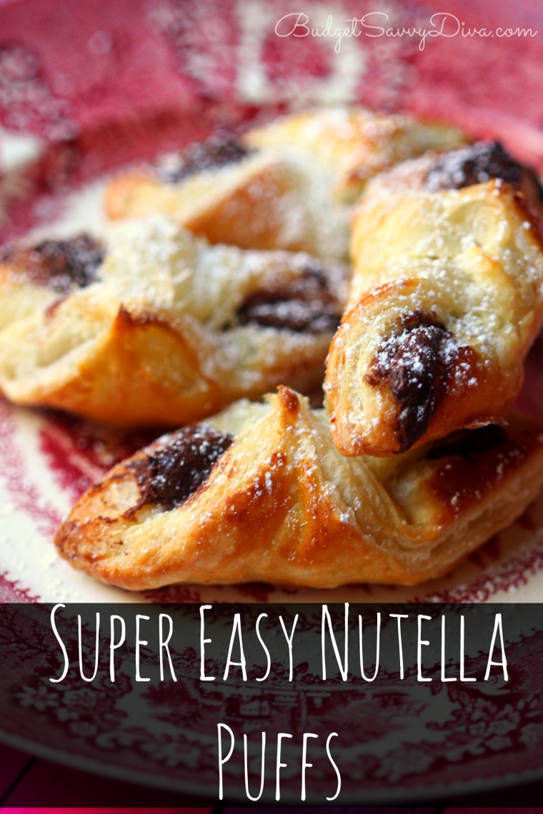 Super Easy Nutella Puffs Recipe - Budget Savvy Diva