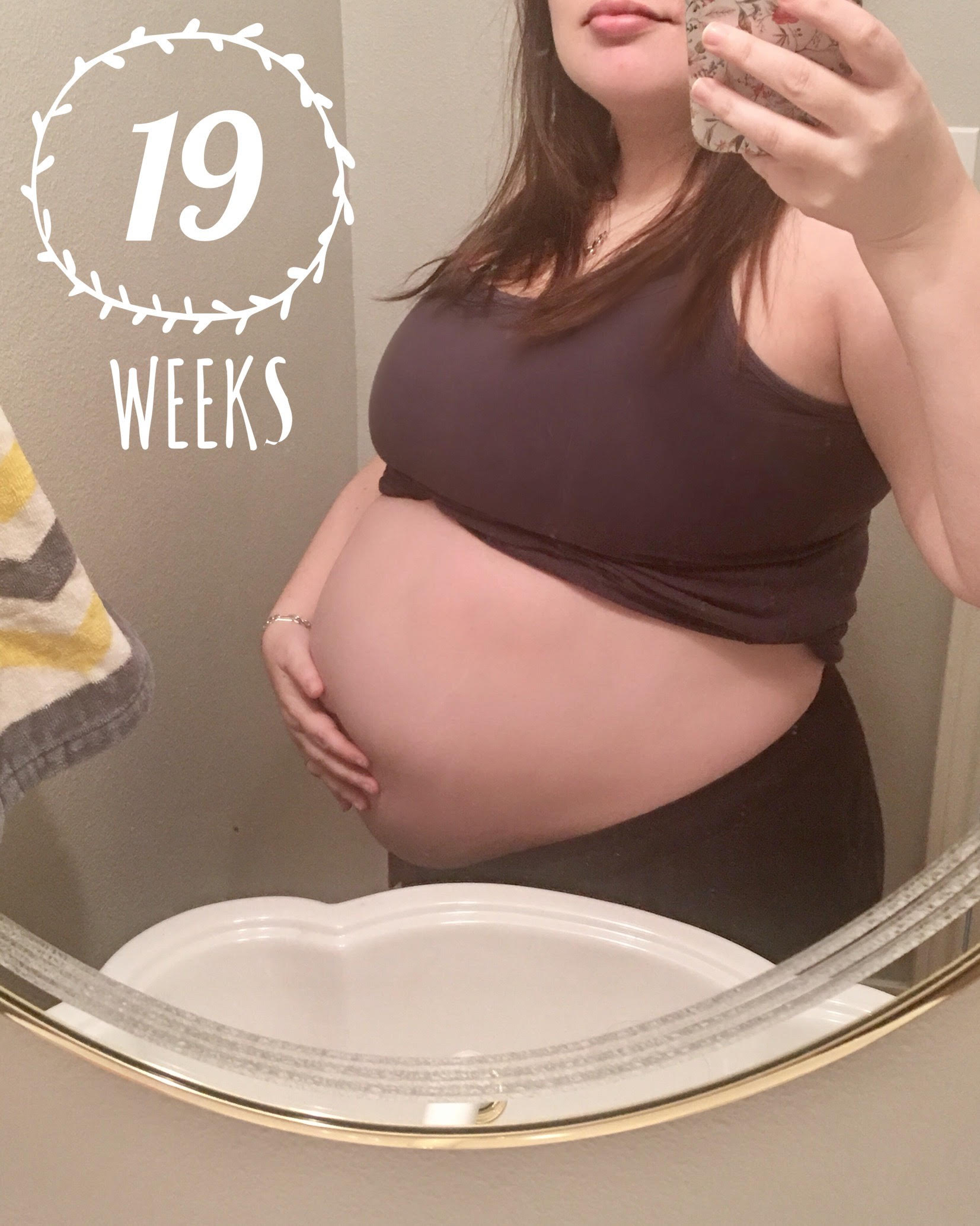 Беременная 19 недель