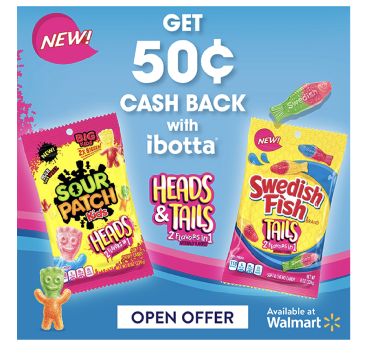 Sour Patch Kids & Swedish Fish at Walmart and Save with ibotta