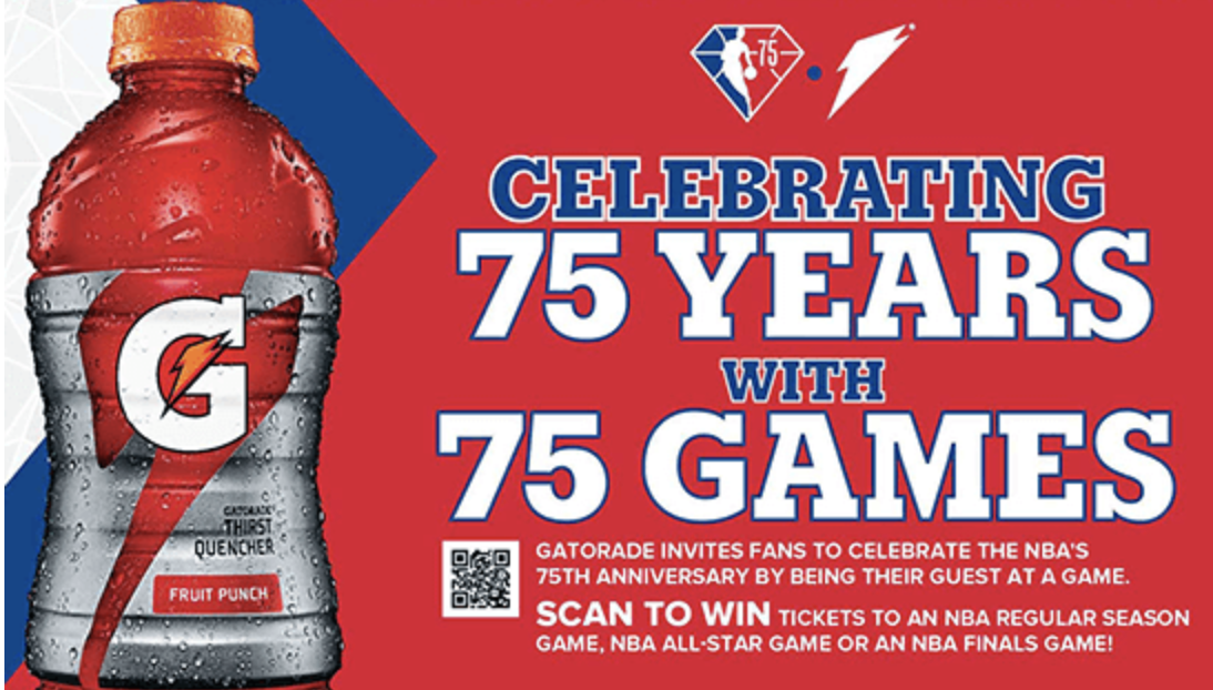 2022 Gatorade NBA 75Th Anniversary Sweepstakes - Budget Savvy Diva